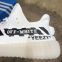 Adidas OFF WHITE custom YEEZY Boost 350 V2 Triple White 1