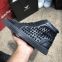 Christian Louboutin Louis Spikes Men's Flat Leather Black 1