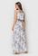 Платье Кира-2 TessDress цвет серый+принт 0