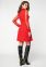 Красное платье с рукавами из сетки Винона It Elle 51100 0