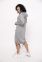 Тёплое спортивное платье-кенгуру «Семмина» TessDress цвет серый 0