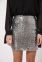 Вечернее платье с юбкой из пайетки Танди TessDress цвет серебро 0