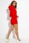 Летний красный костюм с шортами для прогулок Анджелина It Elle 3097 0