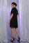 Платье Бетти к/р черный-хамелеон Glem p64186 0
