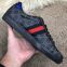 Gucci GG Supreme Web Sneaker Black/Black 1