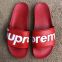 Supreme Slide Sandals Flip Flops Red 1