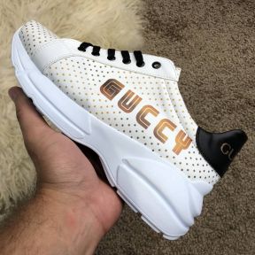 Gucci Rhyton Golden Stars White/Black