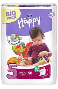 Підгузники дитячі Bella Happy Junior Extra 6 (15-30 кг) 54 шт