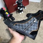 Louis Vuitton Harlem Damier Graphite