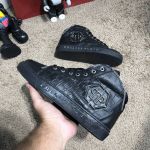 Philipp Plein High Top Over Black