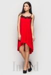 Платье GLAM красное InRed 7349