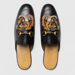 Gucci Princetown Embroidered Slipper Tiger