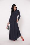 Платье в пол с бантом Лея-2 TessDress 1591