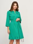 Платье MILA зеленое InRed 7641
