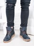 Черные мужские ботинки 6814-28 Dclub