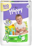 Підгузники дитячі Bella Happy Maxi Plus 4+ (9-20 кг) 62 шт