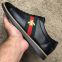 Gucci Falacer Sneaker Web with Bee Black