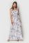 Платье Кира-2 TessDress цвет серый+принт