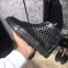 Christian Louboutin Louis Spikes Men's Flat Black