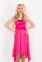 Платье розовое InRed 5014