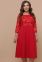 Платье Тифани Б д/р красный Glem p52204