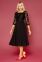 Платье Тифани Б д/р черный Glem p52825