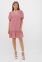 Платье Мальвина к/р т.розовый-белый горох с. Glem p57563