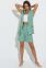Летний костюм с жилетом и шортами-бермудами мятного цвета Кристиан It Elle 3080