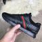 Gucci Sneakers Microguccissima with Web Black